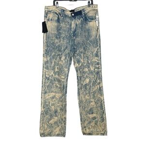 RtA Men’s Wide Leg Jonas Jean Albite 36x35 New